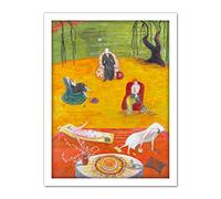 Florine Stettheimer Heat Large Framed Art Print Poster Wall Decor 18x24