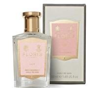 Floris London Lily Bath Essence Oil (50ml) | Add Luxury Floral Fragrance to Your Bath, Delicately Enhanced with Egyptian Jasmine & Bulgarian Rose