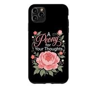 Florist A Peony For Your Thoughts Funny Flower Case for iPhone 11 Pro Max