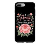 Florist A Peony For Your Thoughts Funny Flower Case for iPhone 7 Plus/8 Plus