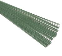 FLORIST, FLORAL GREEN STUB WIRE Floral Green Stub Wire. Flower Arranging Accessories, Craft Wire, Wreath Making Supplies, Modelling Wire. (10 Inch - 25cm) (1, 22 Gauge, 80g)