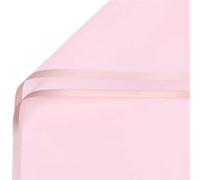 Florist Flower Bouquet Wrapping Paper, Golden Border Flower Bouquet Vellum Scrapbook Wrapping Paper 20 pcs Multicolor 58cmx58cm(Water Pink)