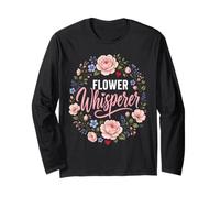Florist Flower Whisperer Floral Designer Gift Long Sleeve T-Shirt