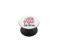 Florist Petal To The Metal Funny Flower Pun PopSockets Adhesive PopGrip