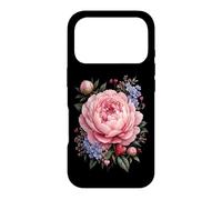 Florist Pink Peony Bloom Flower Lover Gift Case for iPhone 17 Pro