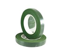 Florist Tape Green, 2 Rolls Sticky Floral Tape, Sticky Flower Tapes Floristry Arrangement Supplies for Bouquet Stem Wrapping and DIY Crafts - 12mm Width, 20 Yards/Roll