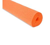 FloristryWarehouse 140g Water Resistant Crepe Paper Roll 50 x 250cm Pale Orange (Shade 781)