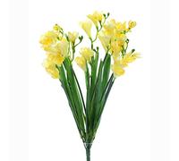 FloristryWarehouse Artificial Freesia Bunch Yellow 50cm