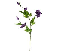 FloristryWarehouse Clematis Spray Artificial Silk 79cm Purple