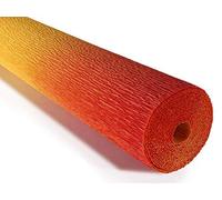 FloristryWarehouse Crepe Paper roll 180g (50 x 250cm) Gradient Orange (Shade 576/9)