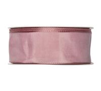 FloristryWarehouse Fabric Ribbon 40mm x 25m Dusky Pink