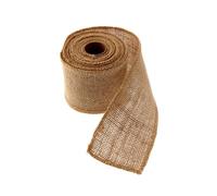 FloristryWarehouse Hessian Jute Ribbon Natural 50mm Wide 5m Roll