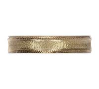 FloristryWarehouse Metallic Gold Christmas fabric ribbon 15mm x 25m roll