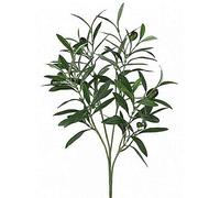 FloristryWarehouse Olive Fruit And Leaf Spray Artificial 54cm/21 Inches