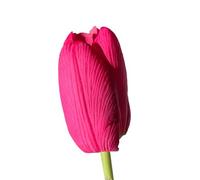 FloristryWarehouse Pack of 6 Real Touch Artificial Tulip Flower Stems 48cm Tall Hot Pink
