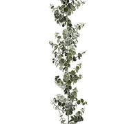 FloristryWarehouse Spiral Artificial Eucalyptus Garland Frosted 180cm