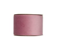 FloristryWarehouse Unwired Velvet Fabric Ribbon 70mm Wide 8m Roll Rose
