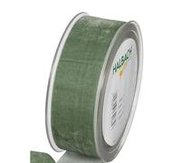 FloristryWarehouse Velvet Fabric Ribbon 38mm Wide x 9.5m Mint