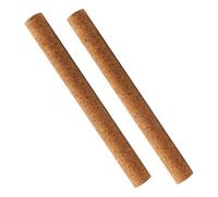 Florisync 2 Piece Textured Cork Climb Branch Stick 30cm Length Reptiles Tanks Decoration For Lizards Snakes And Climbing Natural Reptiles Enrichment Decors