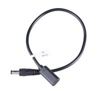 Florisync Type C To DC5.5x2.5mm Connectors Power Cable Fast Charging Cord 9V/12V/15V/20V Output Voltages For Routers LED Light