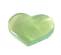 Florite Stones Stumbled - Natural Green Rock | Stone Beads in A Heart to Heart | Pocket by Reiki Amethyst Brings Happiness | Stone