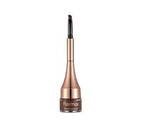 FLORMAR Brow Pomade, Eyebrow Pencil, Waterproof, Smudgeproof, Microblading Eyebrow Pencil Effect with Mini Brush, Brow Pomade for Natural Hair Drawing, 2 Light Brown