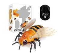 FLORMOON Honeybee Figures Realistic Remote Control Animal Fake Scare Prank Toy for Kids, Great for Pranks and Halloween Decorations (Without Battery)