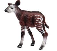 FLORMOON Okapi Figure Realistic Animal Figurines Early Educational Animal Toy Science Project Christmas Birthday Cake Topper for Kids Toddler