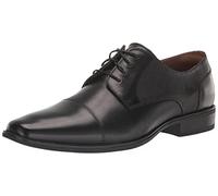 Florsheim Jackson Cap Toe Oxford Formal Shoe for Men - Leather Upper with Man-Made Lining, Snipped Toe, and Blind Eyelets, Black, 5.5 UK