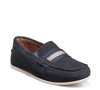 Florsheim Jasper Strap Jr Loafer, Navy-Suede, 6 UK