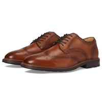 Florsheim Men's Anthem Wing Tip Oxford, Saddle Tan, 9.5 UK