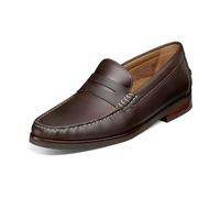 Florsheim Men's Brisbane Flex Moc Toe Penny Loafer, Brown Crazy Horse, 13 Wide