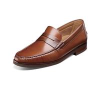 Florsheim Mens Brisbane Flex Moc Toe Penny Loafer, Cognac Multi, 9 UK