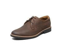 Florsheim Men's Herington Plain Toe Oxford, Brown Crazy Horse, 9 UK