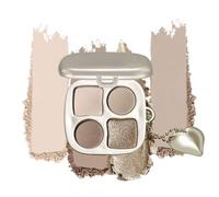 Floruvia Mini Neutral Cool-Toned Eyeshadow Palette with Mirror - Matte & Shimmer High Pigment for Smokey Eyes, Contouring, and Everyday Makeup