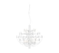 Flos 2097 Sarfatti chandelier LED Matte White 50 Lamps