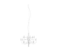 Flos 2097 Sarfatti chandelier Matte White 18 Lamps
