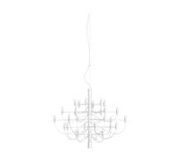 Flos 2097 Sarfatti chandelier Matte White 30 lamps
