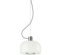 Flos - Bellhop Glass S1 Pendant, Bright Aluminum - Bright aluminum