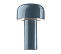 Bellhop Battery Tablelamp with USB cable Grey Blue Flos - 8059607001288