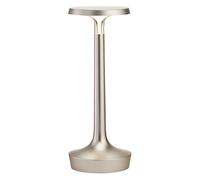Flos - Bon Jour Unplugged Lamp Base, Matt Chrome - Matte Chrome