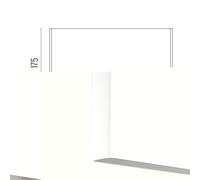 Flos Climber Down 275 Outdoor Lighting Grey