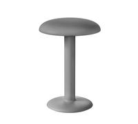 Flos Gustave Transportable Table Lamp Raw Aluminum 3000K