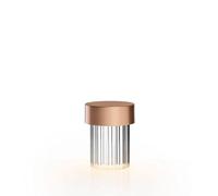 Flos Last Order Fluted Table Lamp Satin Copper