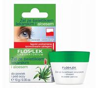 Flos lek lid and under eye gel cream with eyebright and aloe vera brand new 10g