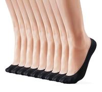 Flosfjylo 9 Pairs No Show Socks Women, Invisible Socks, Trainer Socks Womens for Loafers, Flats, Pumps, Trainers