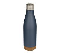 Floso Cove Cork Double Wall 500ml Insulated Water Bottle in Blue Floso Blue