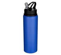 Floso Fitz Stainless Steel Single Wall 800ml Water Bottle in Blue Floso Blue