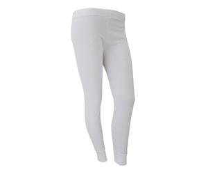 Floso® Ladies/Womens Thermal Underwear Long Jane/Johns (Standard Range) (Hip Fit: 26-28inch (6)) (White)