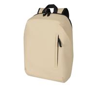 Floso Men's Resi Plus Anti-Theft 18L Laptop Backpack in Beige Floso Beige